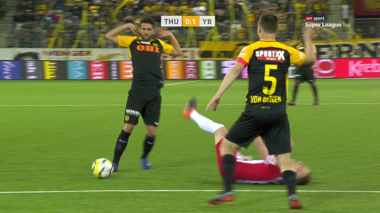 Thun - Young Boys 2:2 18.04.2018