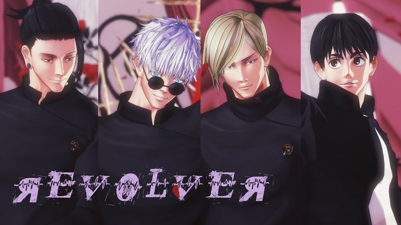 【MMD呪術廻戦】REVOLVER【五/夏/灰/七】