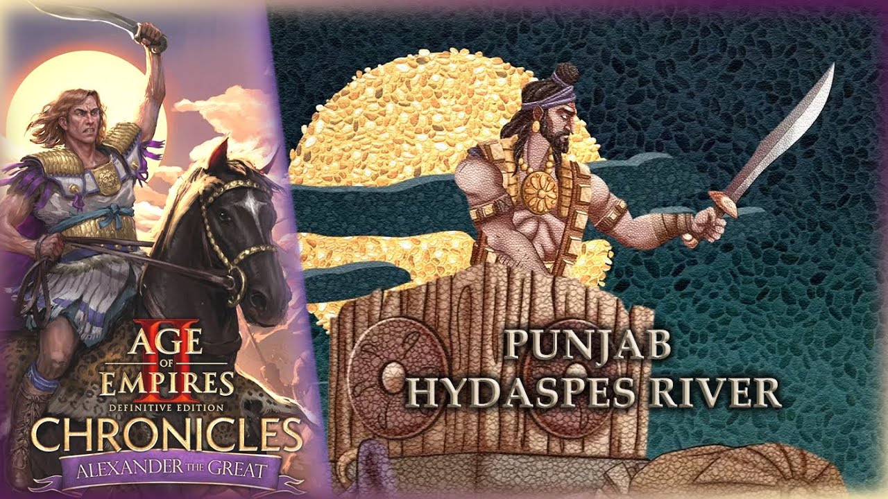 Age Of Empires II - Александр Македонский - Пенджаб | Река Гидасп
