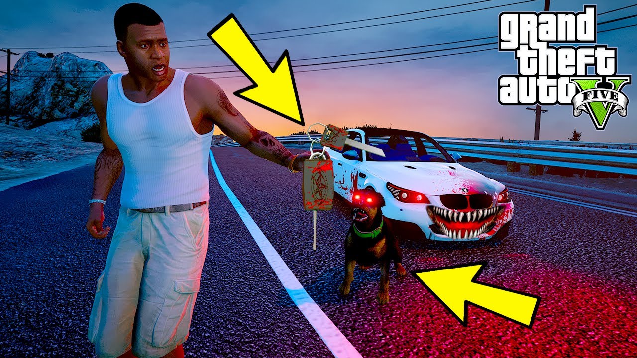 CHOP İLE KANLI GARAJA GİTTİK VE KATİL ARABANIN ANAHTARINI BULDUK! - GTA 5