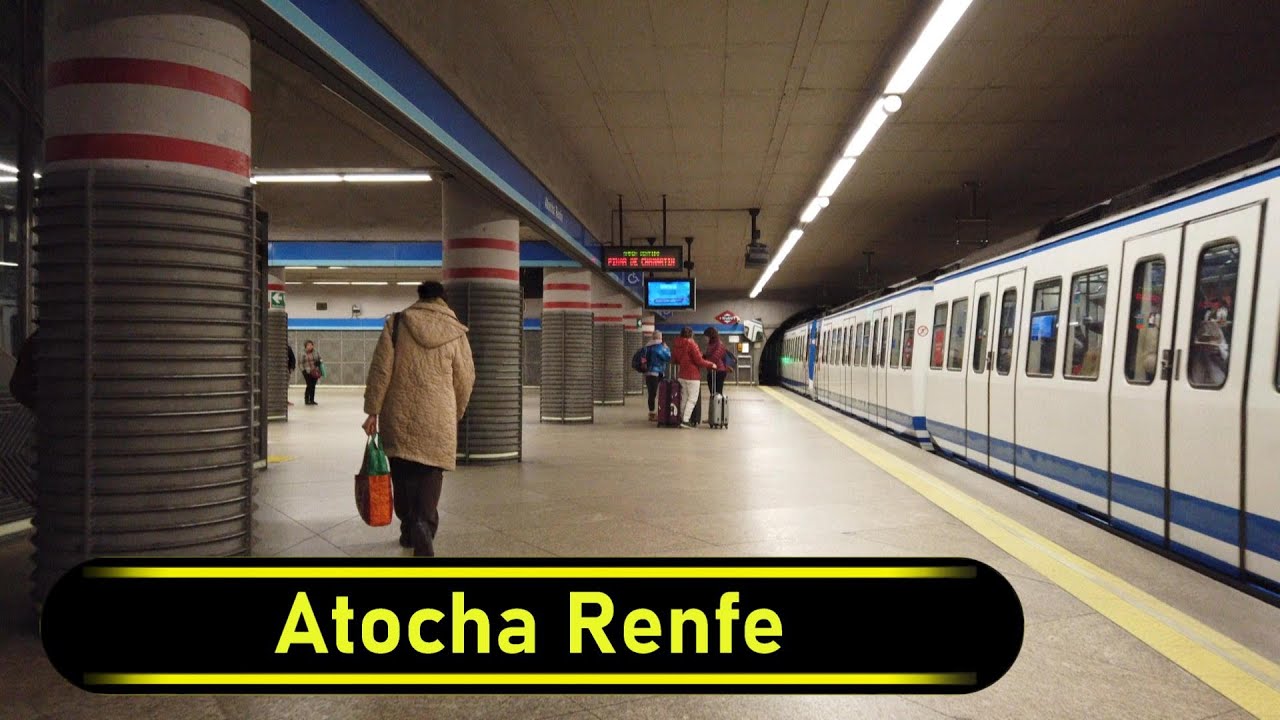 Metro Station Atocha Renfe - Madrid 🇪🇸 - Walkthrough 🚶