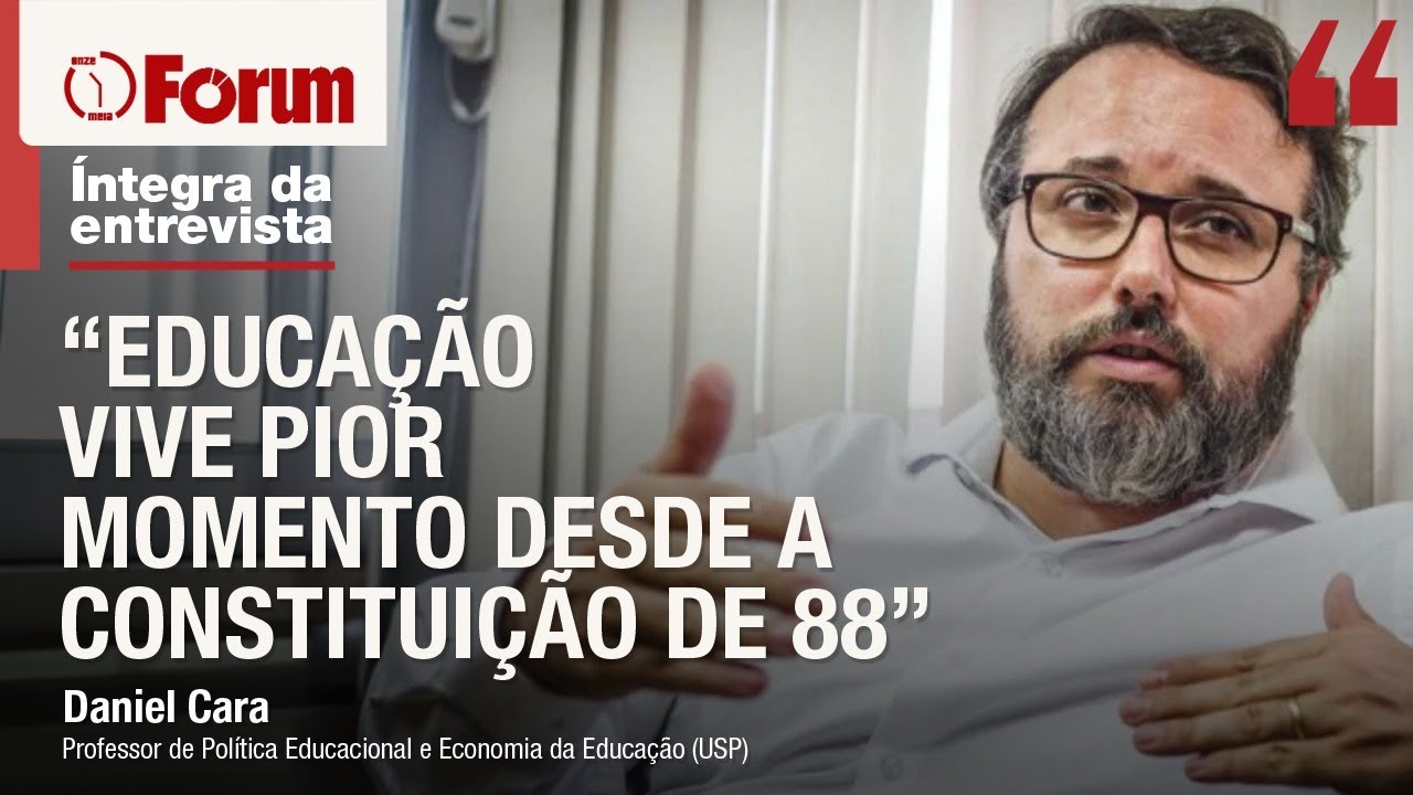 Daniel Cara explica Lei do Piso do Magist&eacute;rio e desinteresse de jovens por universidades
