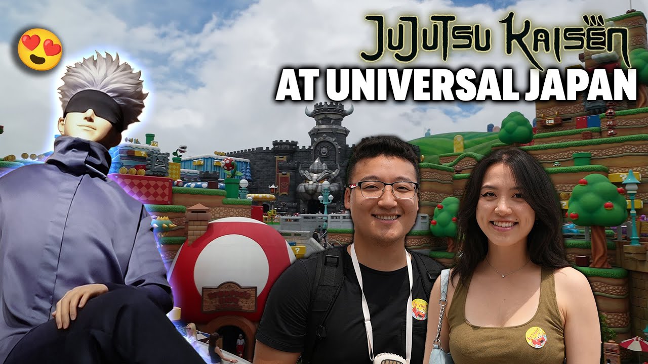 Visiting Universal Studios Jujutsu Kaisen Collab | 4K Vlog