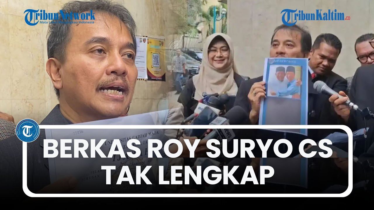 Jaksa Kembalikan Berkas Roy Suryo Cs ke Polisi, Kasus Ijazah Jokowi Mundur Lagi