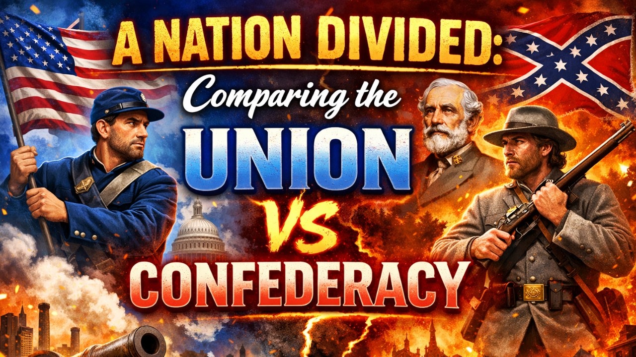 A Nation Divided: Comparing Union vs. Confederacy