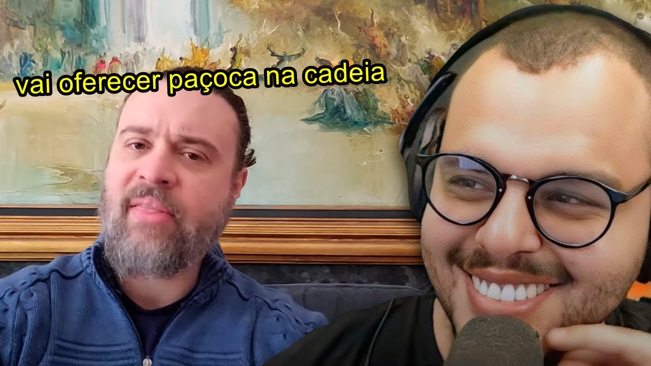 NANDO MOURA COMEMORA PRISÃO DE GABRIEL MONTEIRO - Maicon React