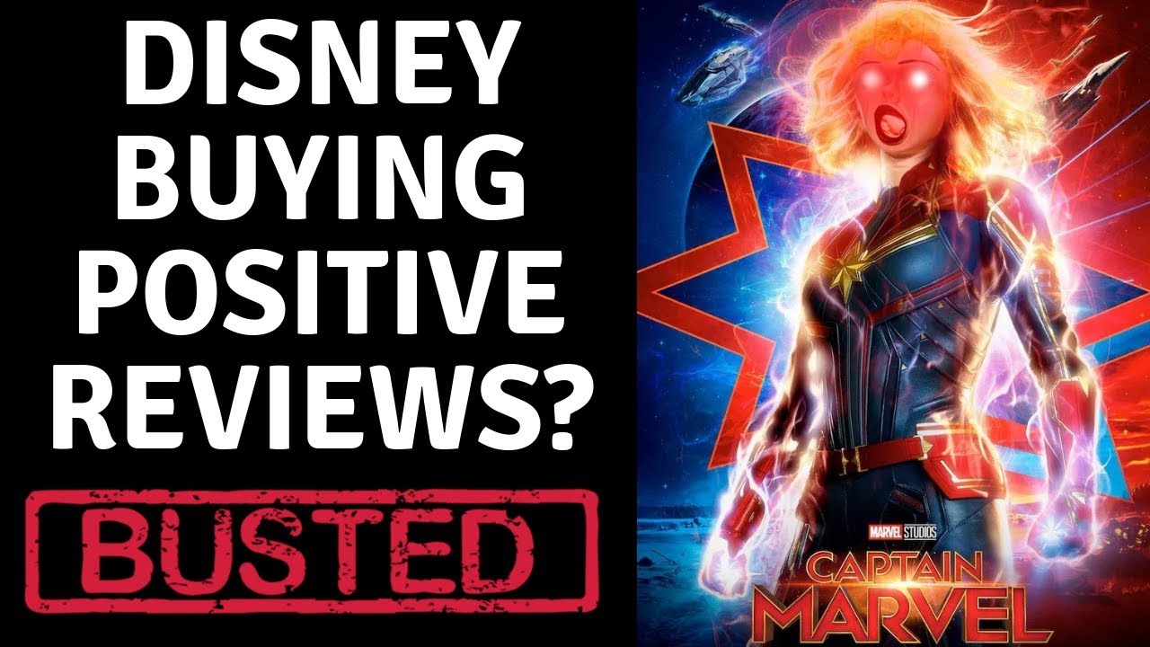 Fake Positive Captain Marvel Reviews EXPOSED! Critics ADMIT Lying!