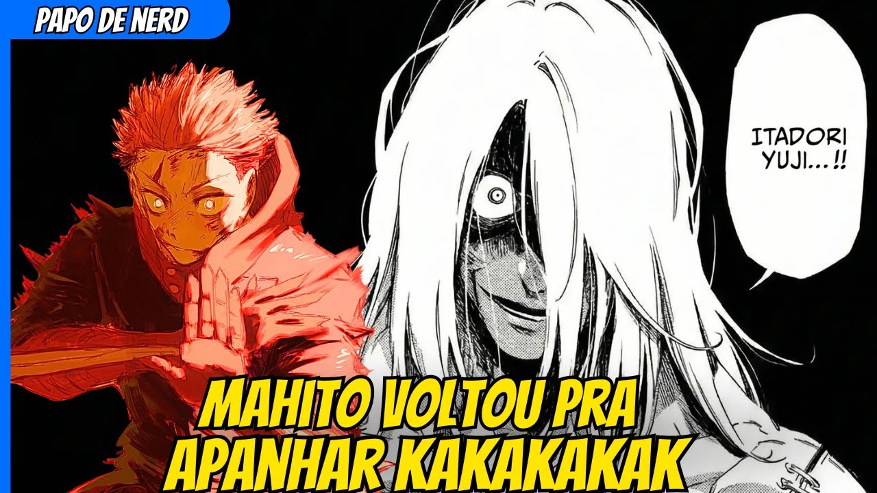 O Reencontro do Itadori e do Mahito vai realizar o sonho do Geto?? Jujutsu Kaisen Módulo 21