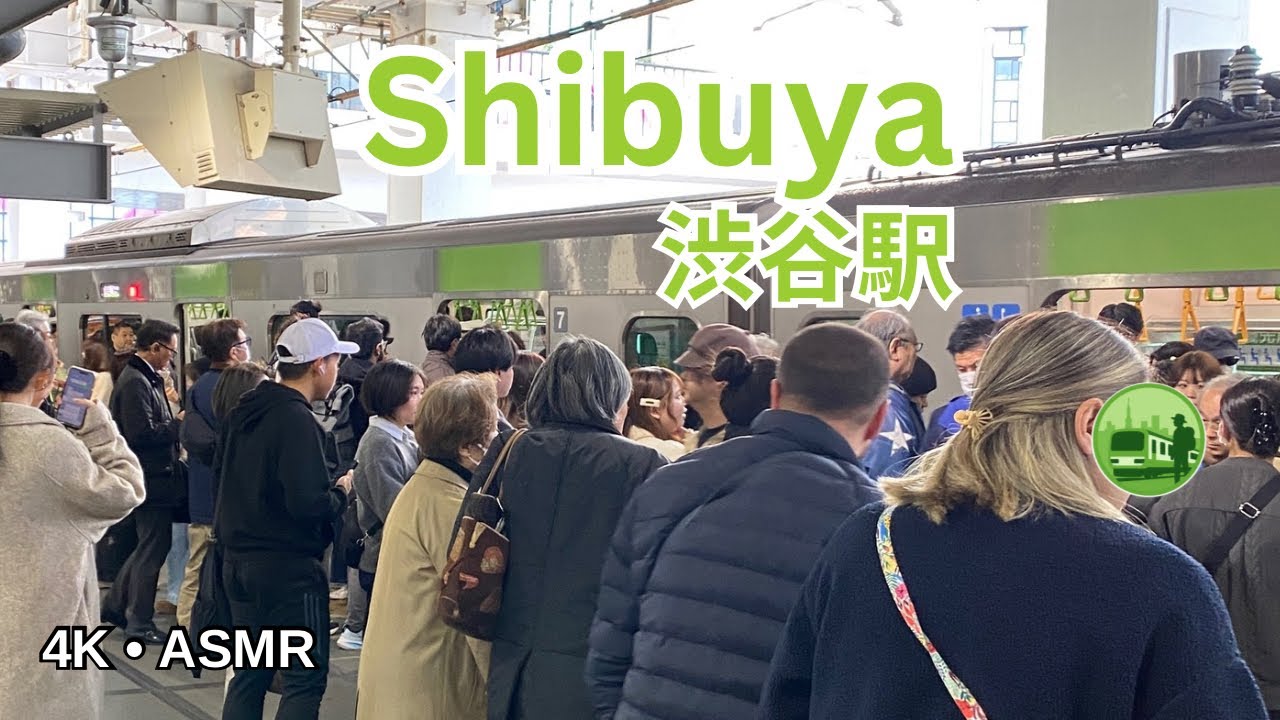 Shibuya Station Walk | Yamanote Silent Explorer | 渋谷駅散歩 | 山手線静旅