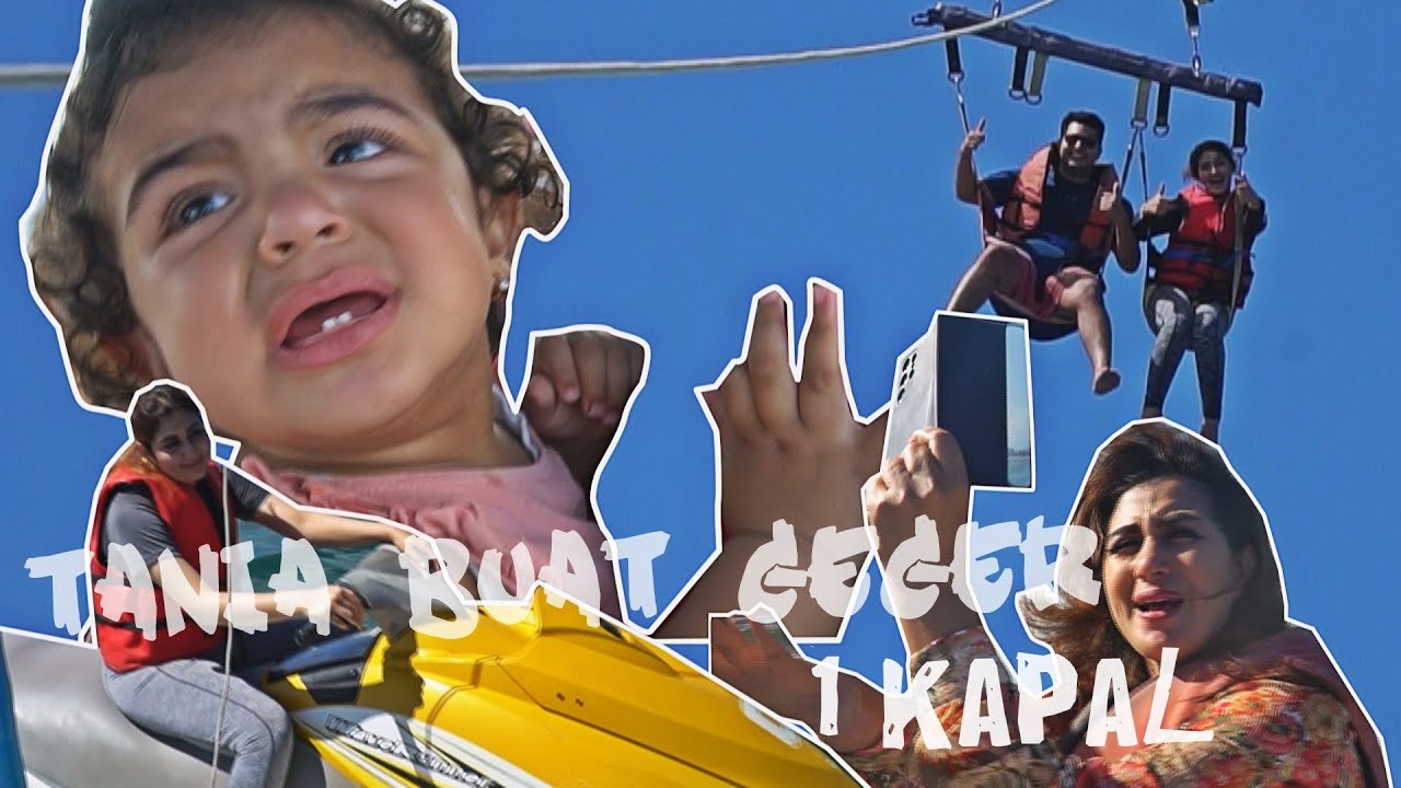 NAIKIN IMUN DAN ADRENALIN, WATER SPORT DI SIANG BOLONG | HAPPY BIRTHDAY NAYLA