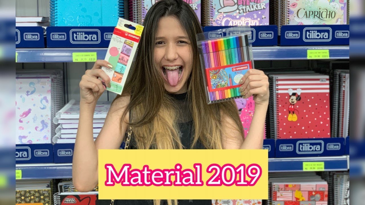 Meu material escolar 2019