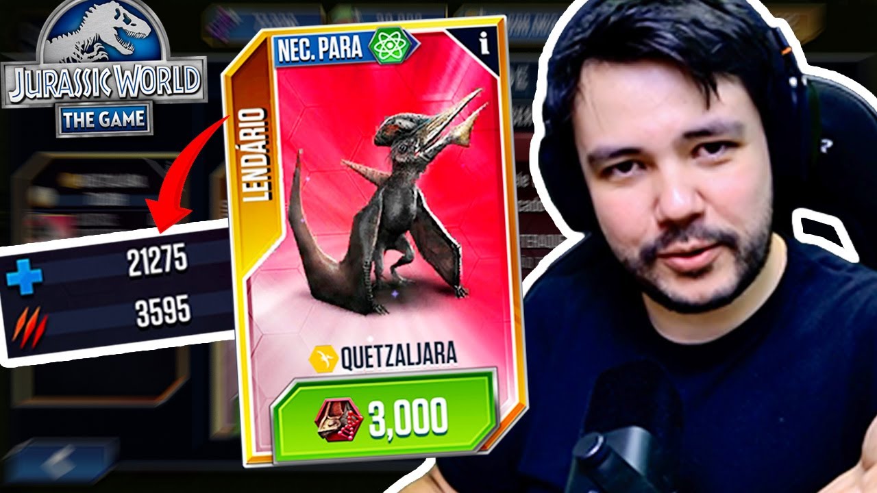 CONSEGUI Novo SUPERHÍBRIDO Quetzaljara- JURASSIC WORLD