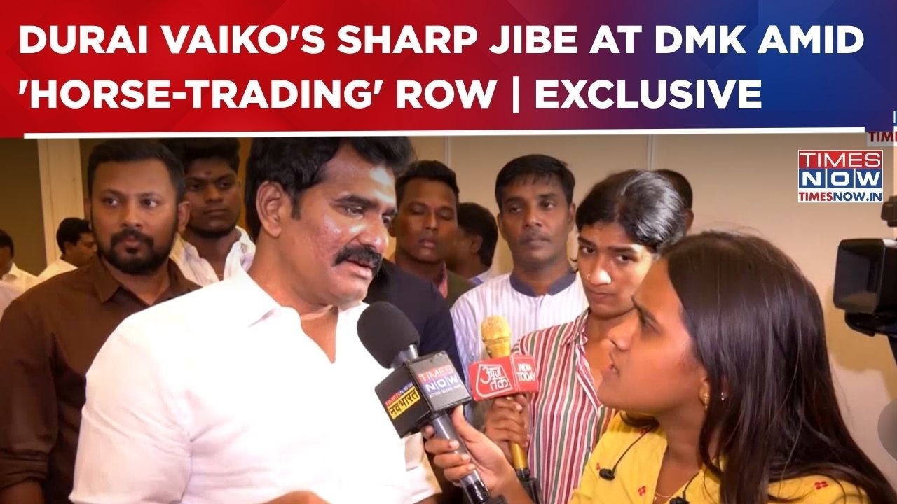 Durai Vaiko Launches Scathing Attack On DMK Over 'Horse-Trading' Row | WATCH | Tamil Nadu News