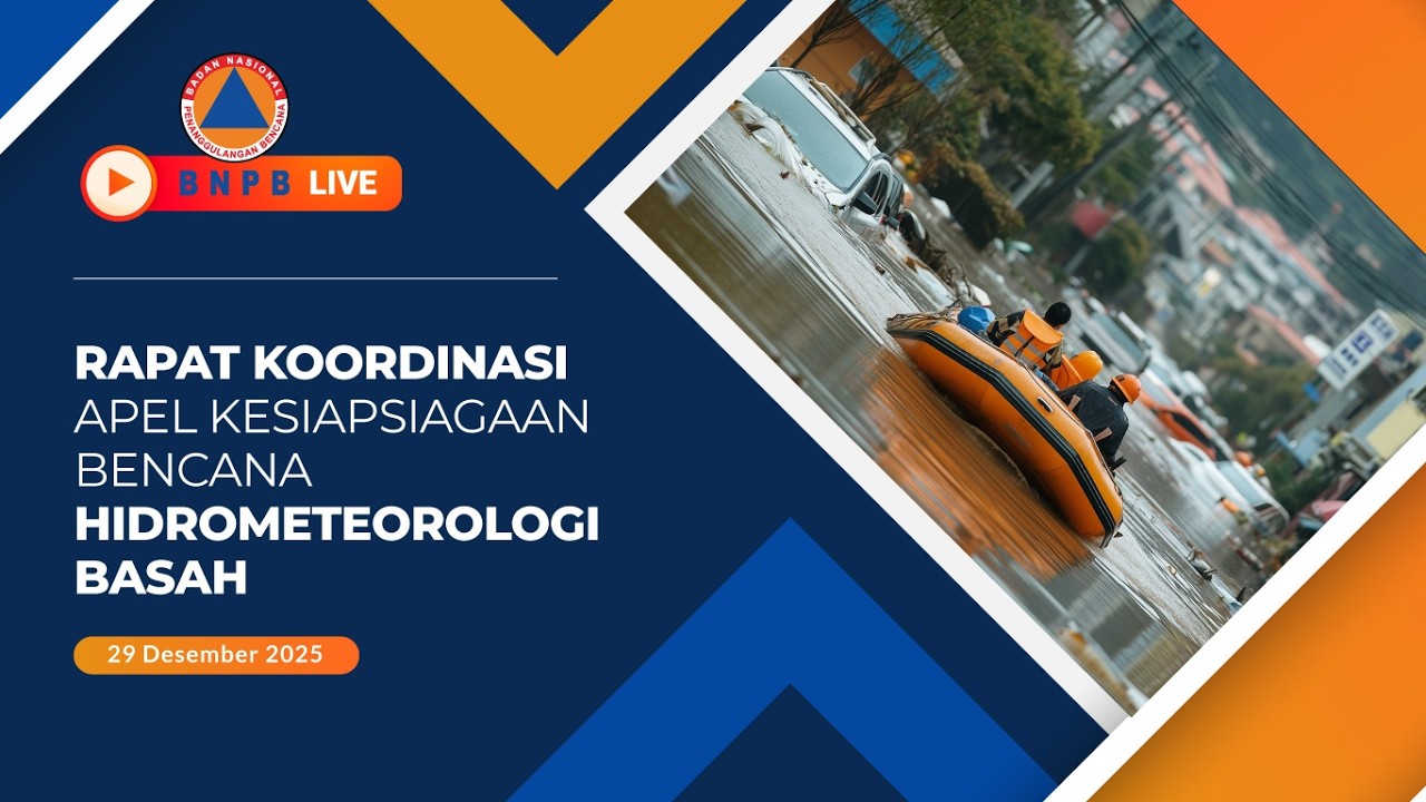 Rapat Koordinasi Apel Kesiapsiagaan Bencana Hidrometeorologi Basah