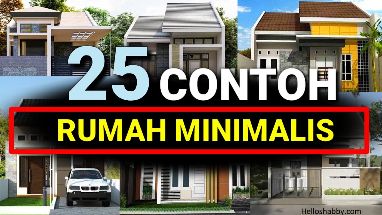 CONTOH MODEL RUMAH MINIMALIS - inspirasi 2022