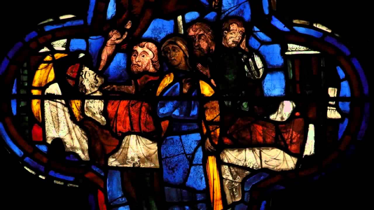 Vitrail de Saint-Jean l'Evangéliste de la Cathédrale de Chartres