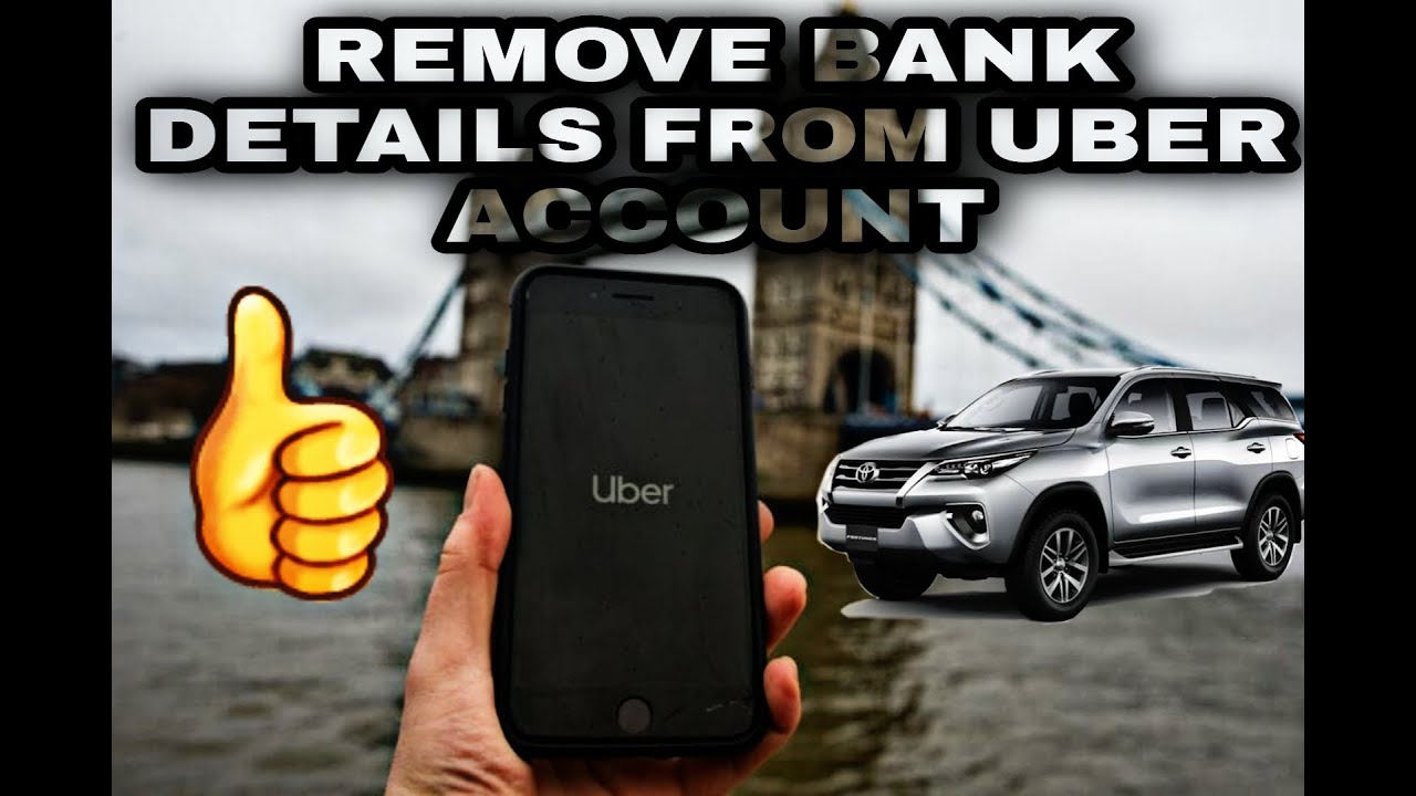 How To Remove Bank Details From Uber Account In 2 mins !