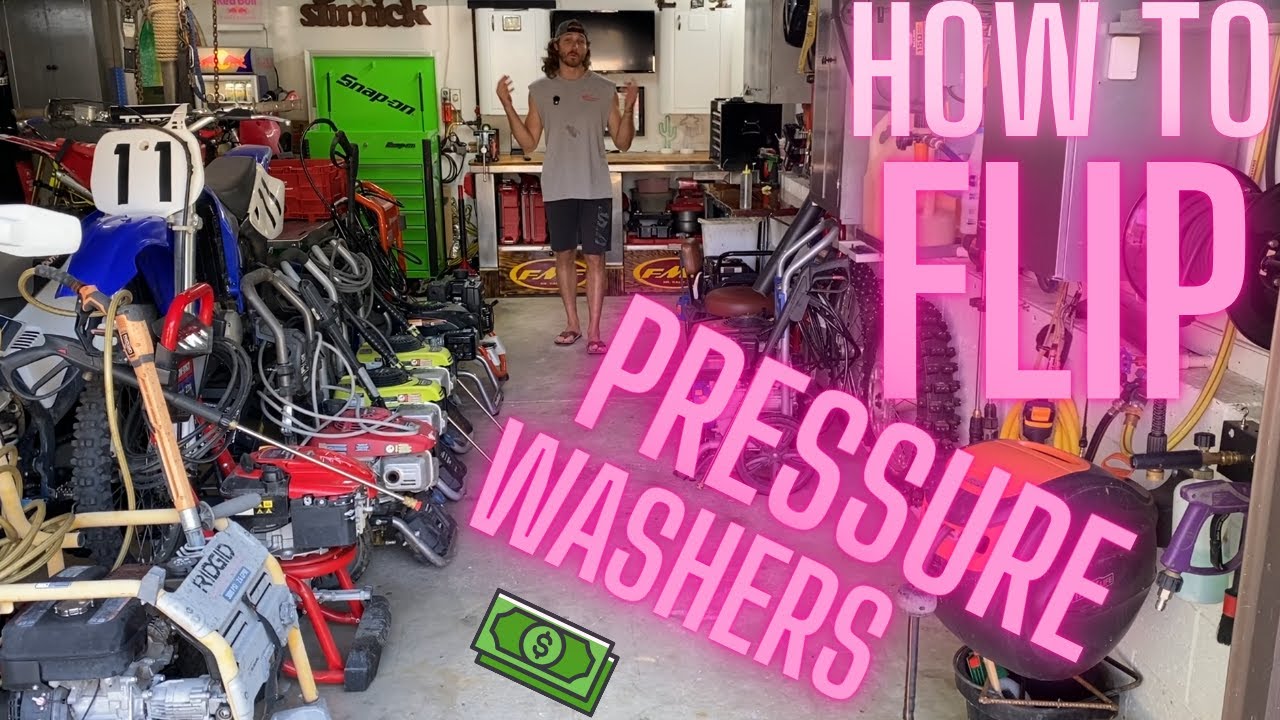 How to Fix and Flip Pressure Washers for Profit