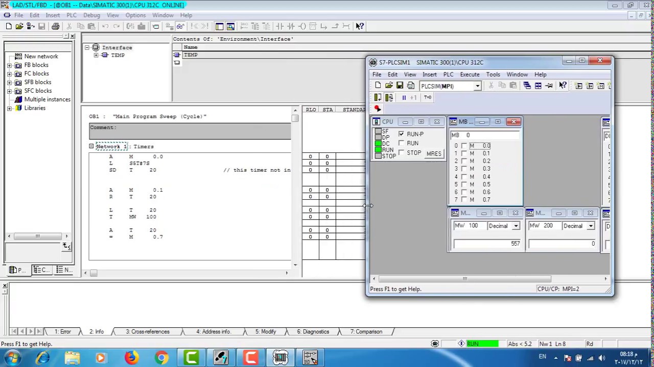 Retentive Memory in Siemens  S7 CPU