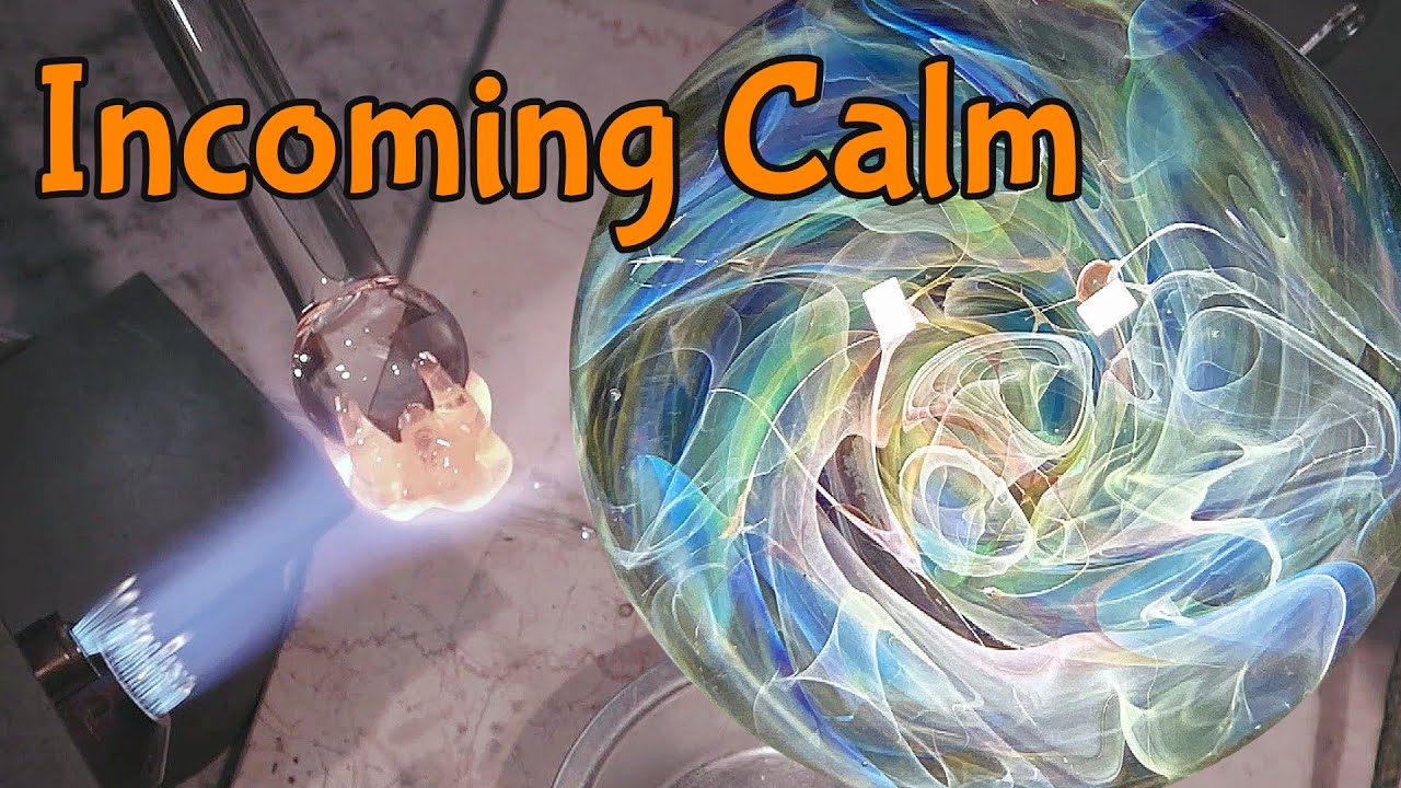 Lampwork Creation of a Vortex Marble with Bill Grout / Incoming Calm / Episode #95