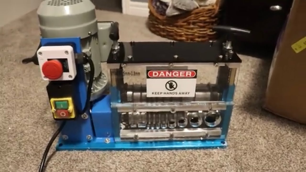 Mom Passed - What Is A Wire Stripping Machine -  PART 1 - VEVOR