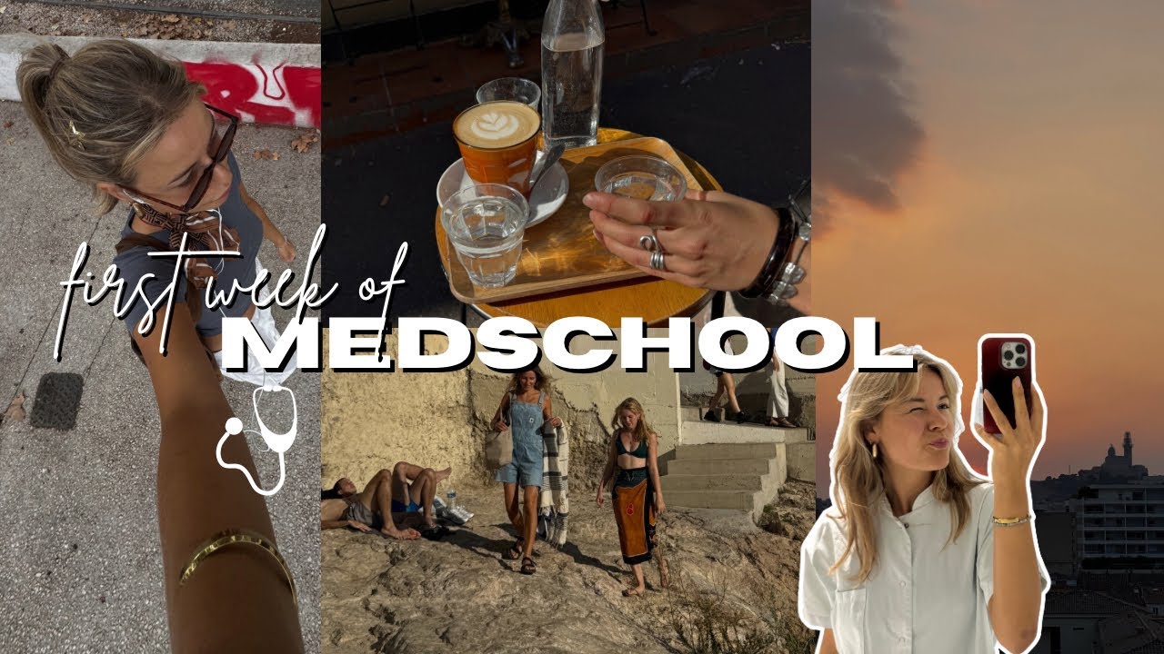 MEDIZINSTUDIUM in Frankreich - meine erste UNI Woche II Marieke Emilia