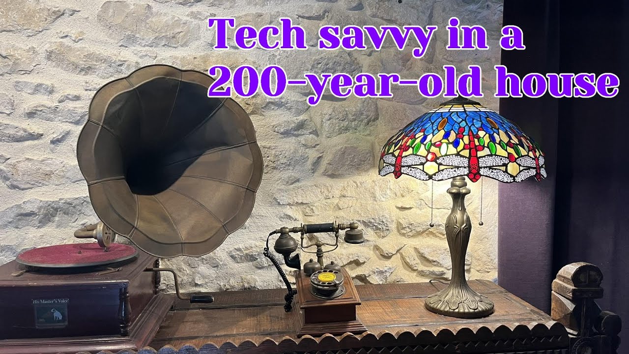 Staying connected in a 200-year-old French farmhouse