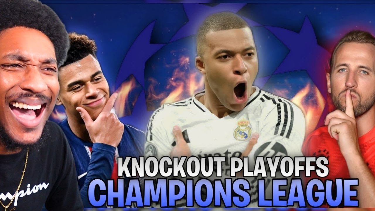 Champions League Knockout Phase Play-Offs in a nutshell .EXE Reaction! 😂