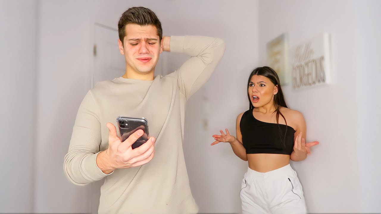 GETTING MAD THAT MY EX IS PREGNANT!! *PRANK ON GIRLFRIEND*