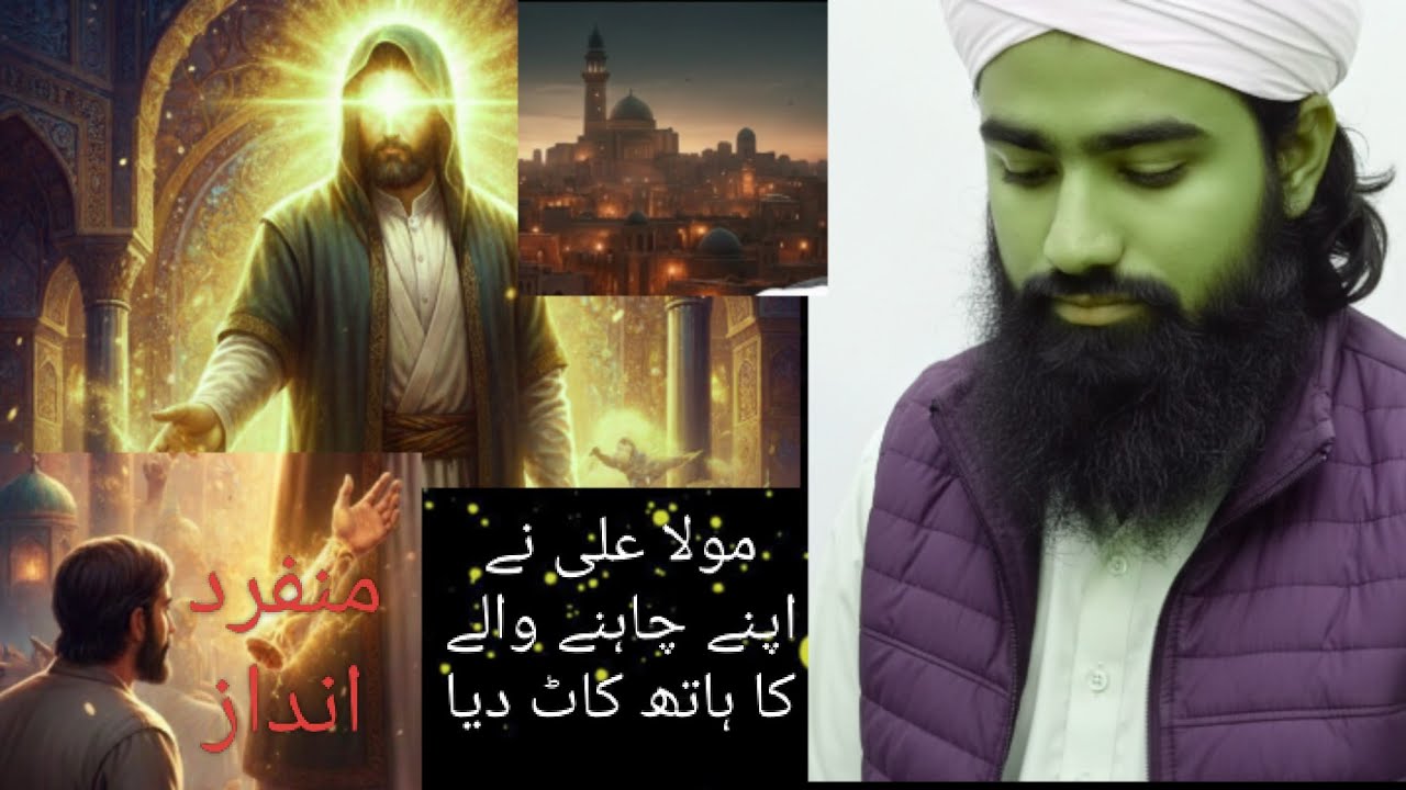 Mola Ali رضی اللّٰہ تعالیٰ عنہ ny apny muhabbat krny Waly ka hath kat dia. By Allama Shahzad Razvi