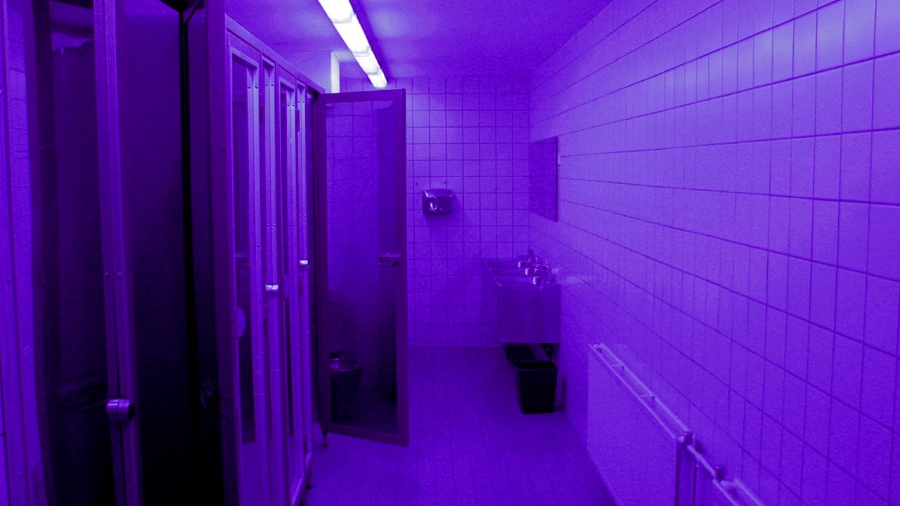 style but you are in a bathroom at a party