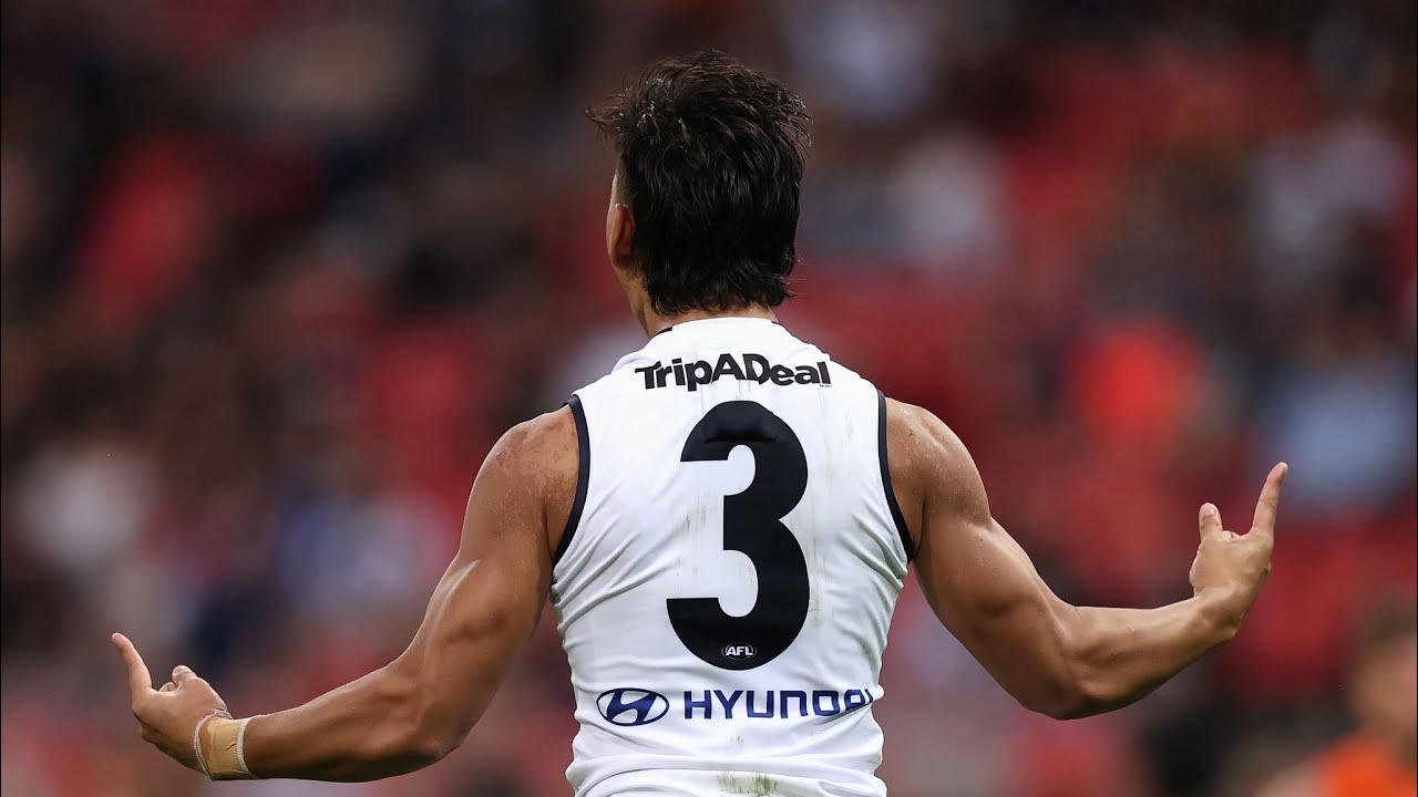 Jesse Motlop - Debut Highlights - AFL Round 9 2022 - Carlton Blues @ GWS Giants