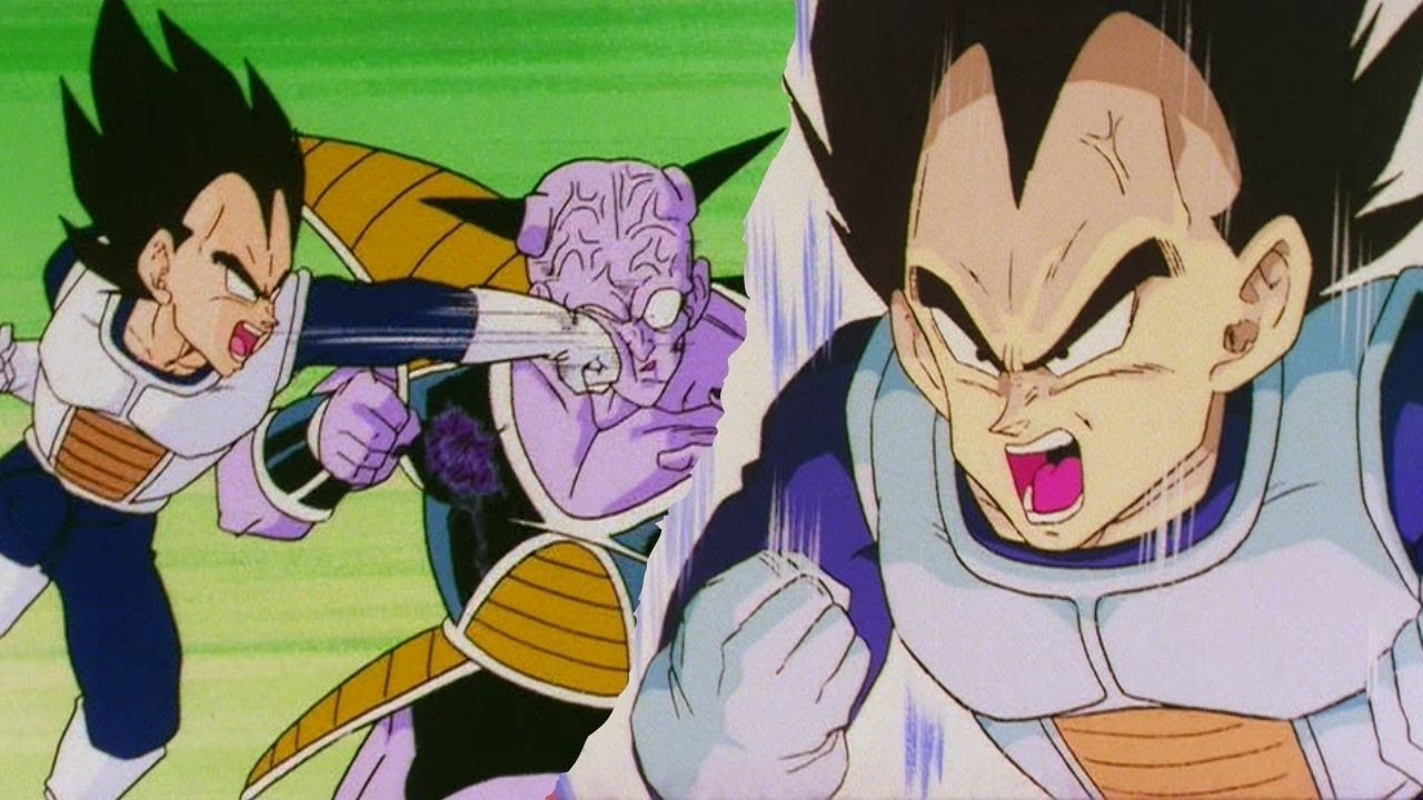 Vegeta vs Ginyu (Japanese)