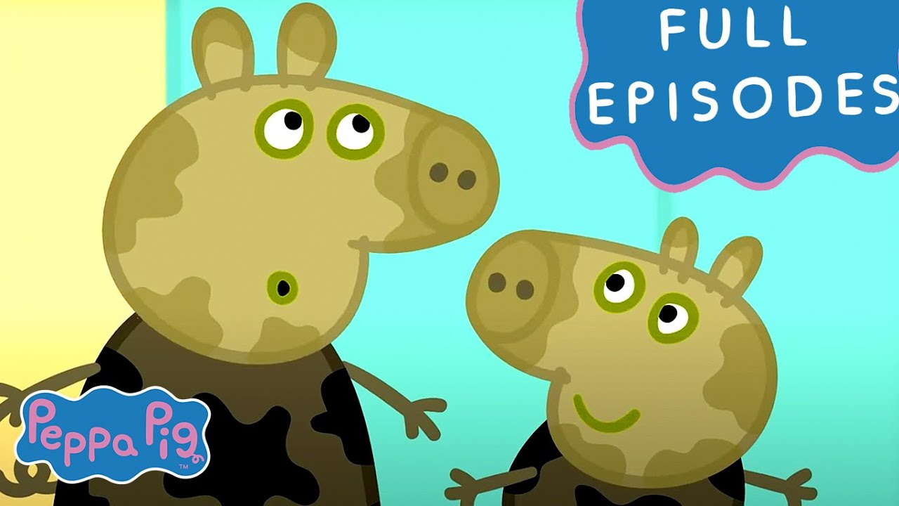 Peppa Pig Plays in Mud! | Peppa Pig | Full Episodes | Cartoons for Kids