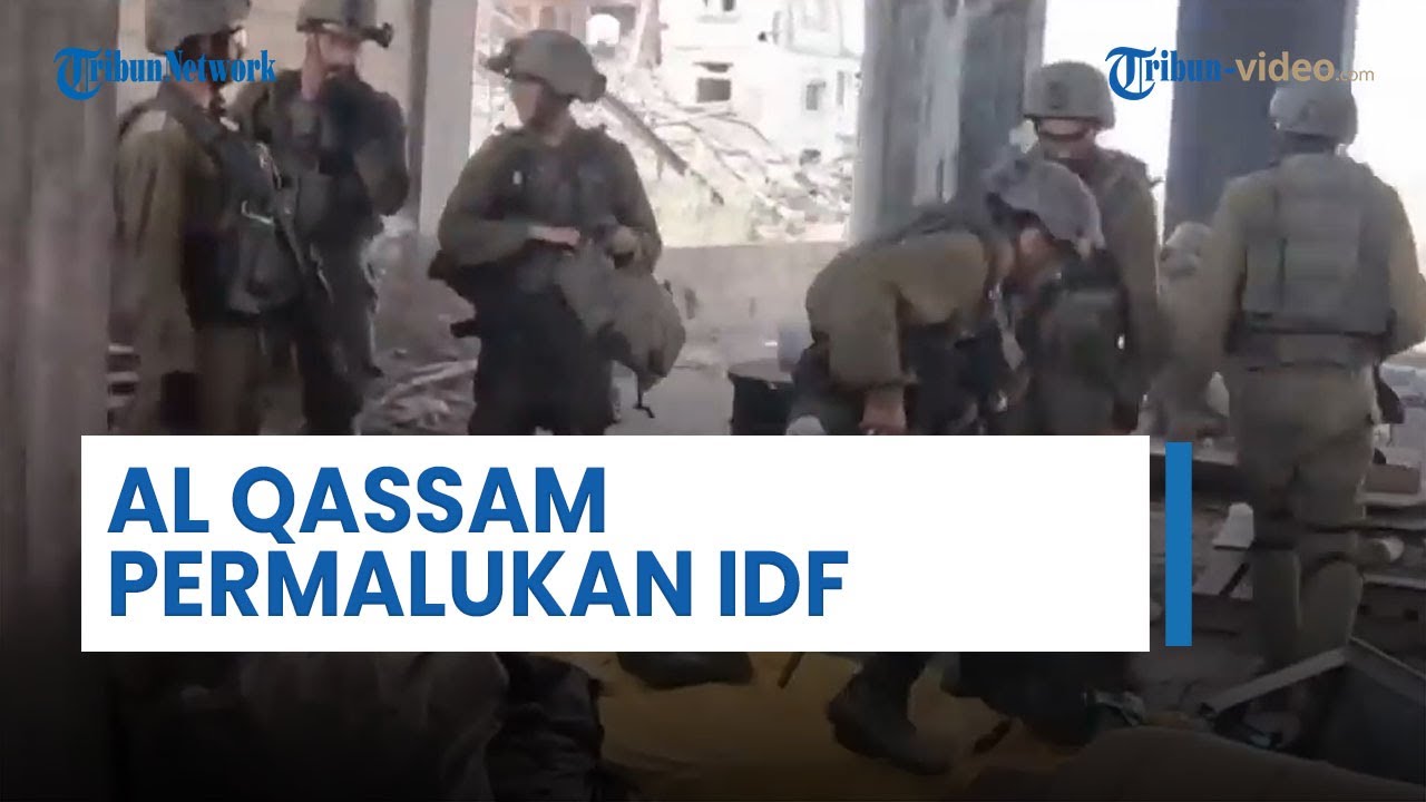 Rampas Kamera IDF, Al Qassam Permalukan IDF dengan Merilis Wajah Tentara Zionis Tegang sebelum Tewas