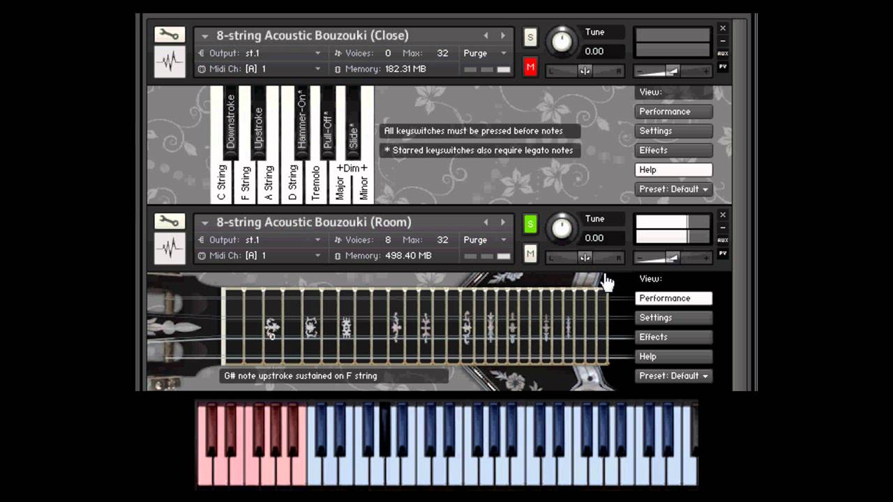Patch Walkthrough of Plectra Series 1: 8-string Acoustic Bouzouki by Impact Soundworks