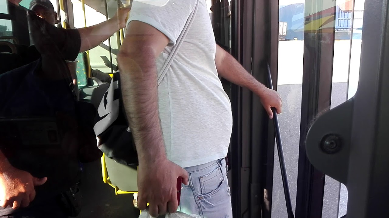 Athens Bus Port Piraeus Ride:Irisbus Renault Agora