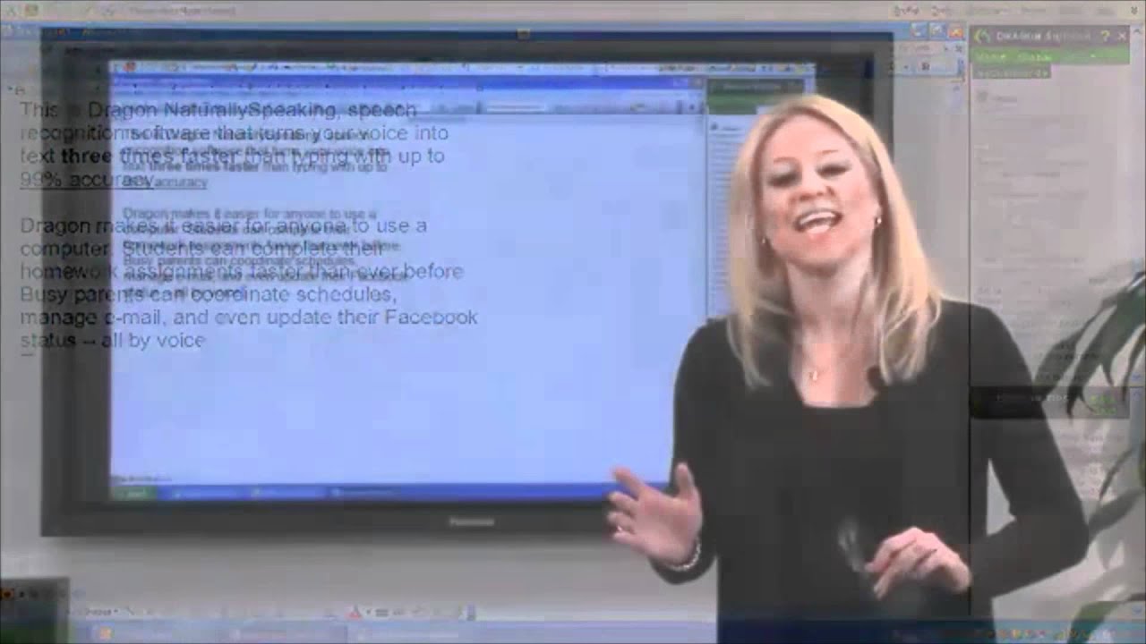 Dragon Naturally Speaking Demonstration