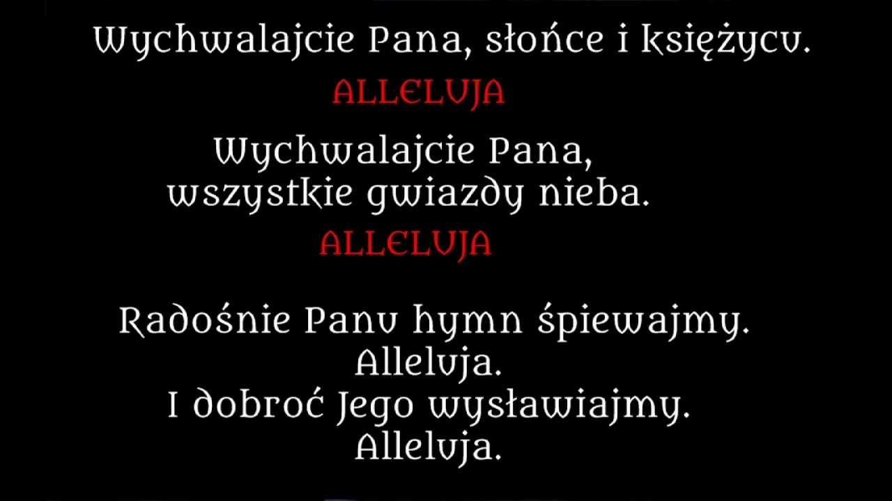 Radośnie Panu Hymn śpiewajmy