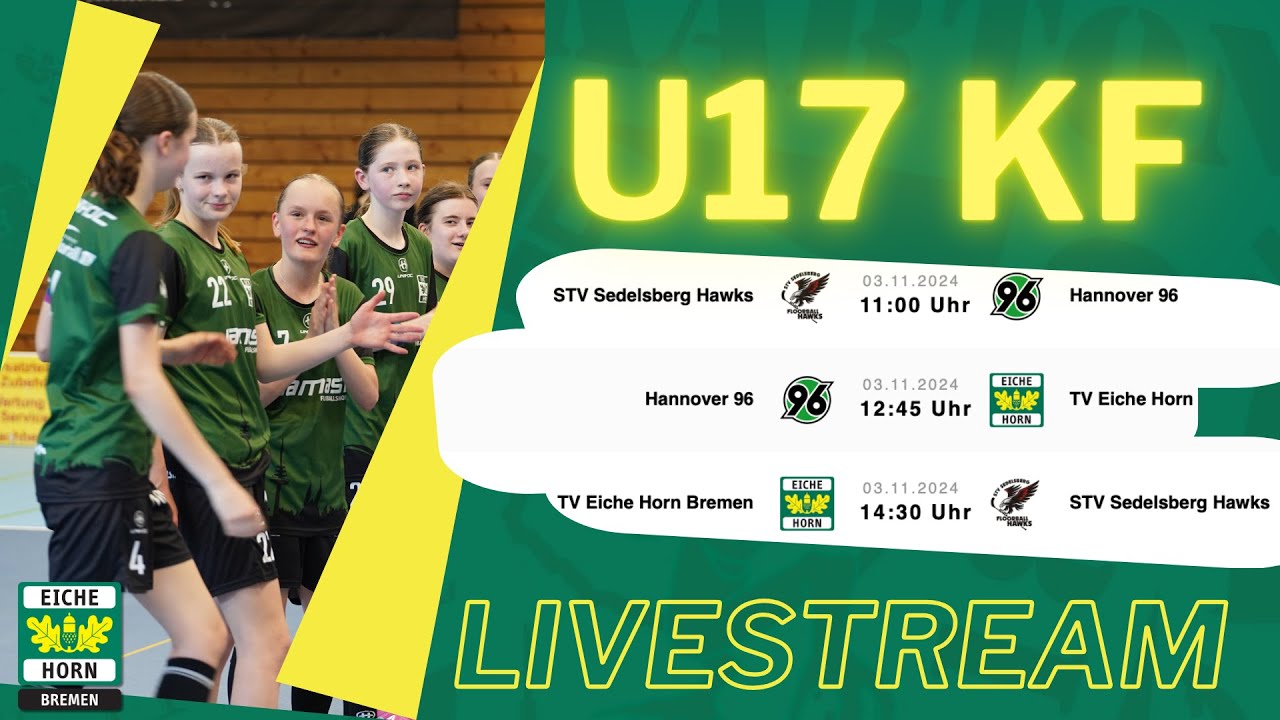 24/25 | Eiche Horn U17 Damen KF Gameday