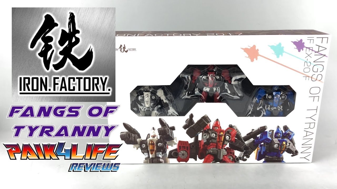 Transformers Review: Iron Factory IF EX-20F Fangs of Tyranny // P4L Reviews