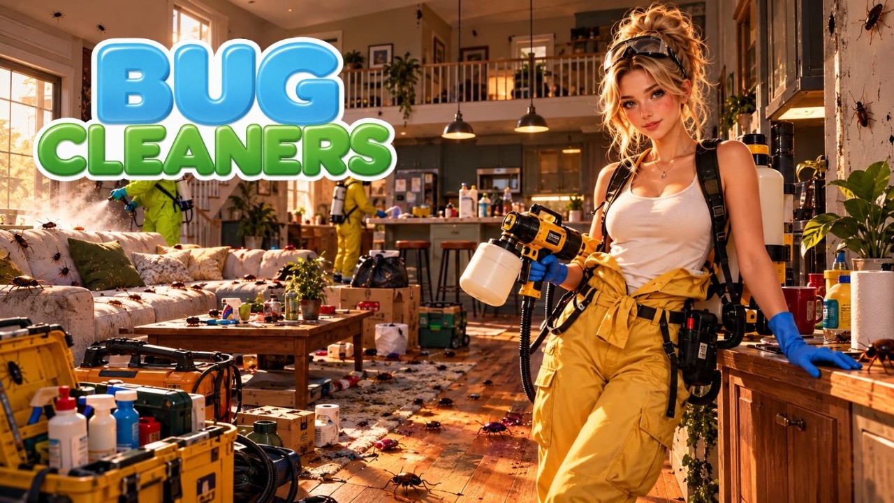 Bug Cleaners 🧼🐛 Long Gameplay - No Commentary