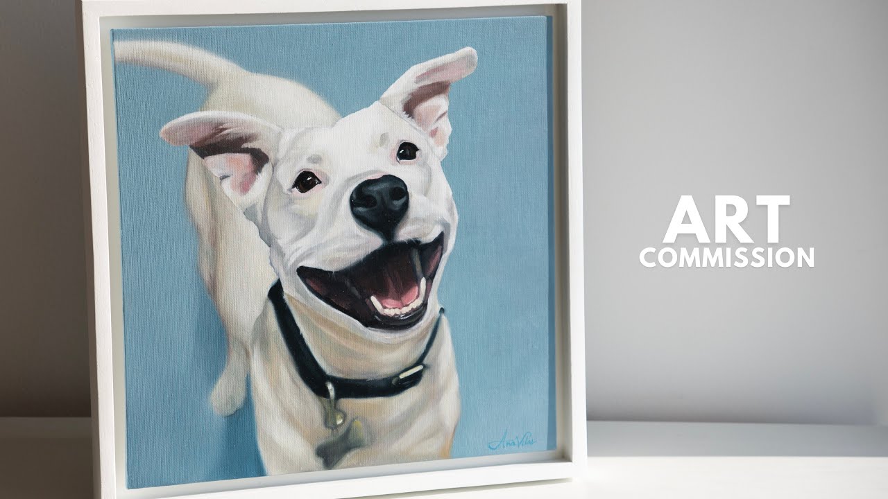 Retratos de Mascotas: creando una pintura por encargo 🐾