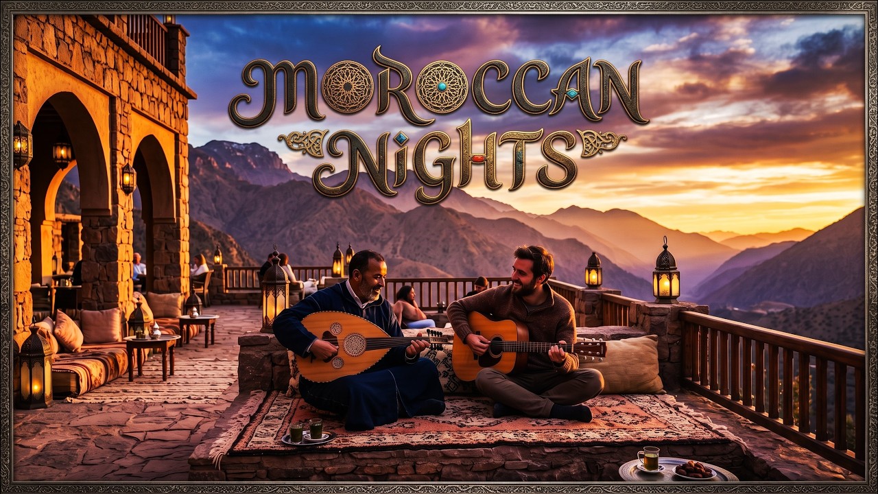 ENTER THE MOROCCAN NIGHT 🌙 Relaxing Oud Music & Deep Arabian Lounge Ambience