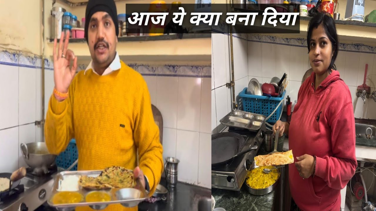 Aalu methi paratha or Dosa 😚 | Gajraj Meena | Jan 2026