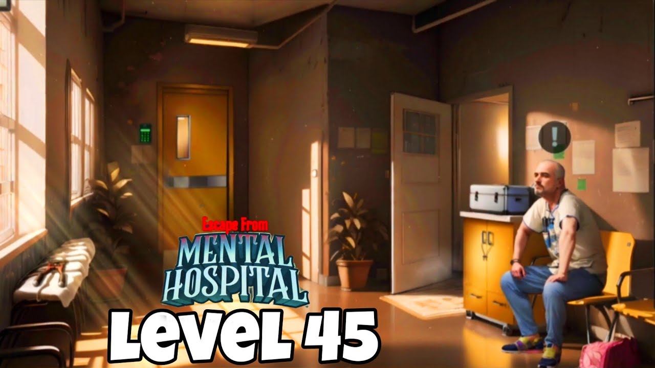Escape From Mental manicômio / level 45 game ( Peaksel games )