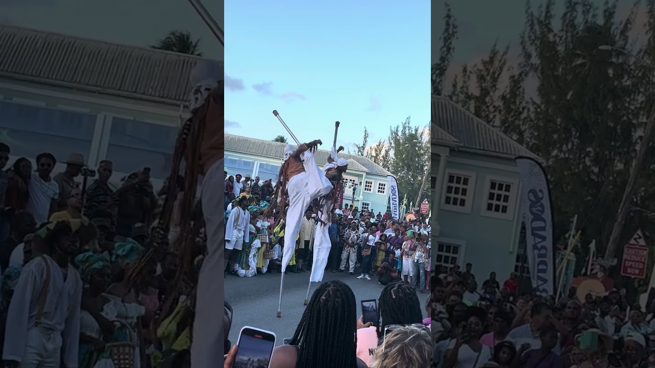 Stilt dance, Holetown Festival 2024