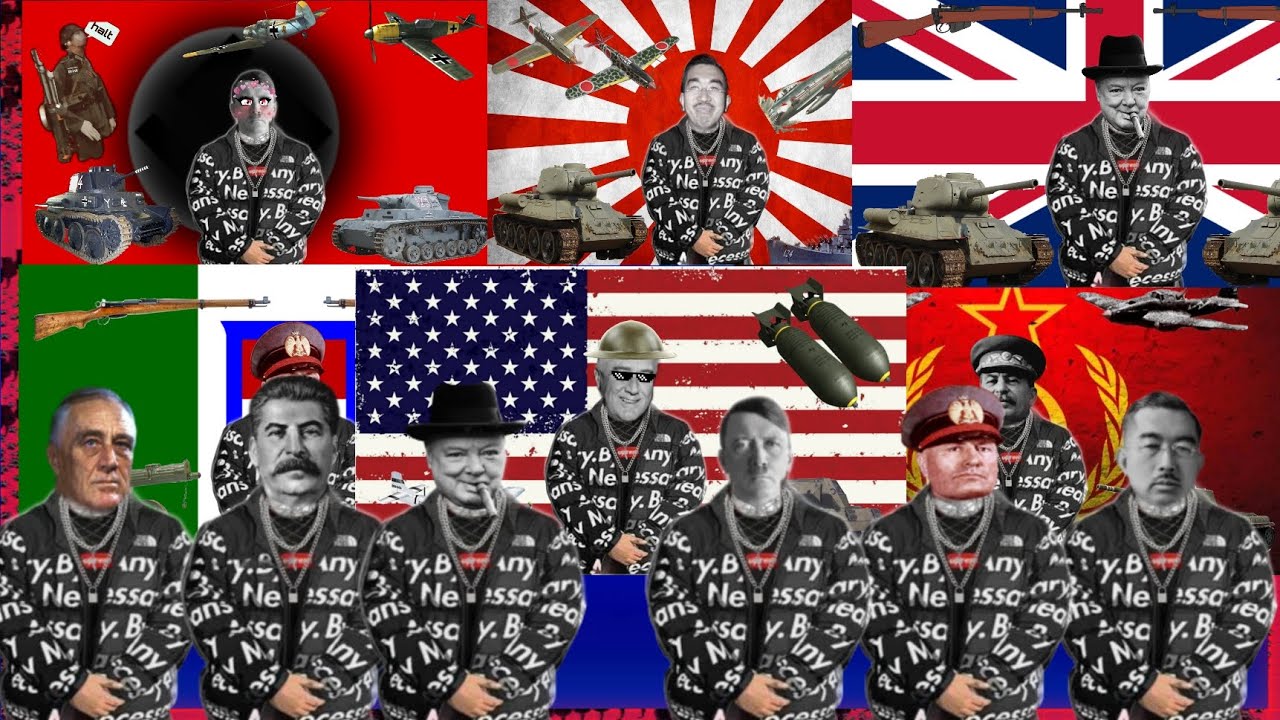 ww2 Leaders' songs || modified