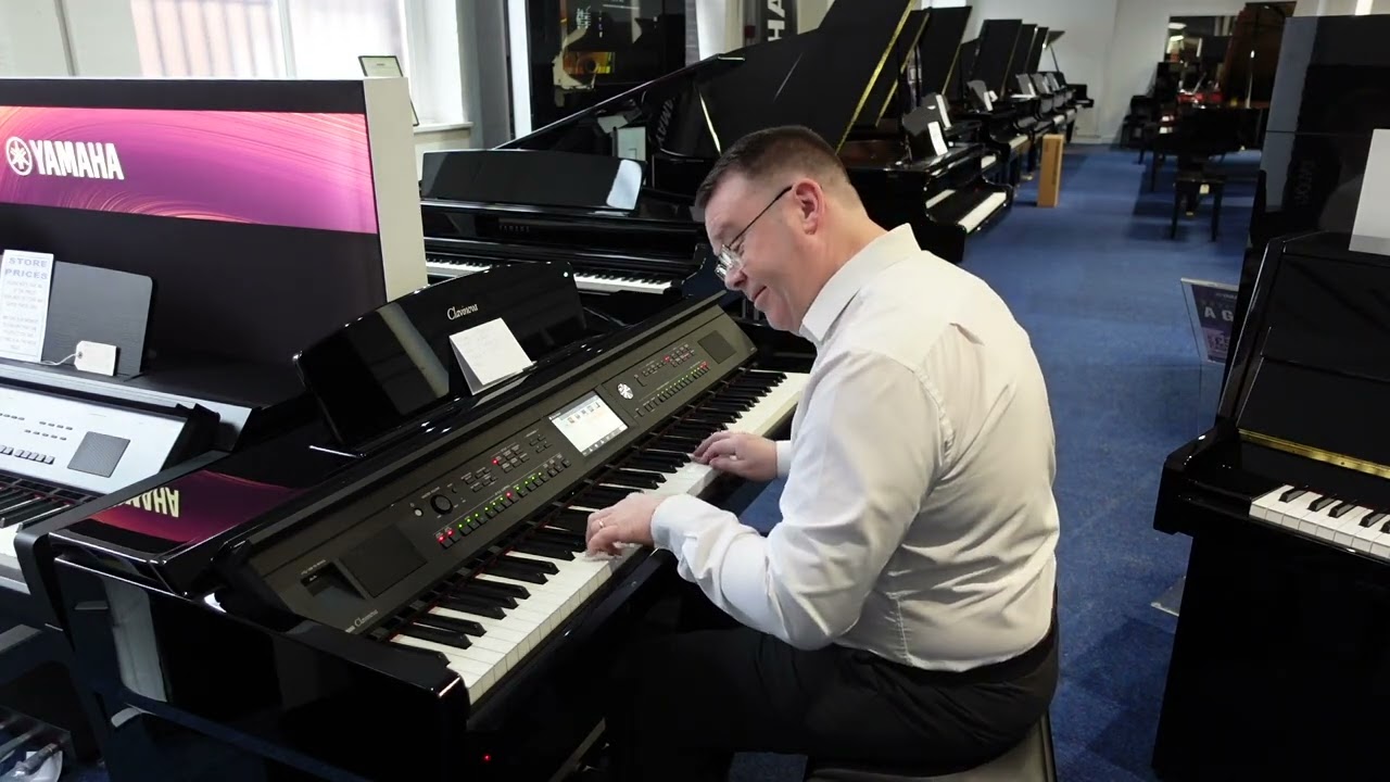 Цифровое пианино Yamaha CVP-705 PE Clavinova, б/у | Rimmers Music 