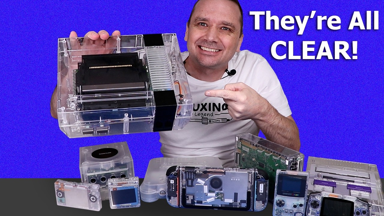 I Turned My Game Consoles CLEAR! Here's How I Did It.